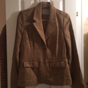 Old Navy Tan Jacket Blazer Size 10